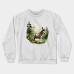 Little Donkey Crewneck Sweatshirt